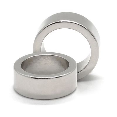 Προσαρμοσμένο N40 Uni Pole Radial Oriented Ring Tube Neodymium Magnet με ανοχή ± 0,05 mm