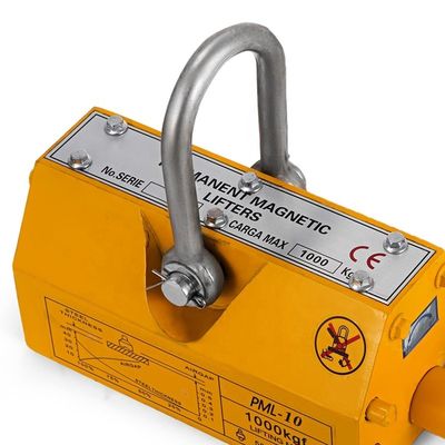 55.5Kgs νεκρό βάρος PML-1000 εναλλακτικός χειροκίνητος μαγνήτης ανύψωσης για βιομηχανικό