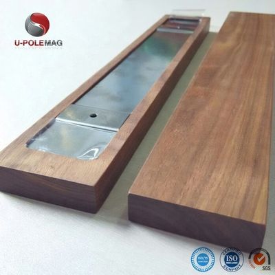 Υλικό NdFeB μαγνήτης 16 ιντσών Walnut ξύλινο μαγνητικό μαχαίρι κάλυμμα μαγνητικό μπαρ κουζίνα