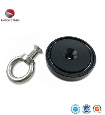UPN04-75 350lbs Neodymium Αλιευτικός Μαγνήτης με Eyebolt και /-0.1mm Tolerance Hook Τύπος