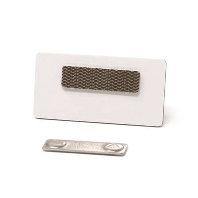 310g 45x13mm αυτοκόλλητο αφρό ισχυρό μαγνητικό σήμα ονόματος με δύο μαγνήτες τέλεια