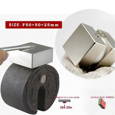 Άμεσος F20x20x10mm N50 N52 ορθογώνιος μαγνήτης νεοδύμιου με πιστοποίηση ISO9001 2000