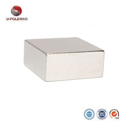 N45 Neodymium Magnet F50x50x10mm Περίπου 190g για βιομηχανικές και βαριές εφαρμογές