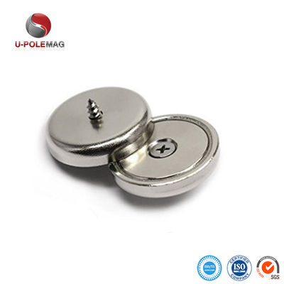 Κρατητής εργαλείων με Neodymium Magnet Custom Cup με Countersunk Screw Bolt Πιστοποιημένο ISO9001