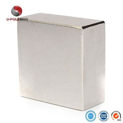 Υψηλή σκληρότητα Vickers N52 ορθογώνιο Custom Bar Neodymium Magnet για ηλεκτρονικό κινητήρα