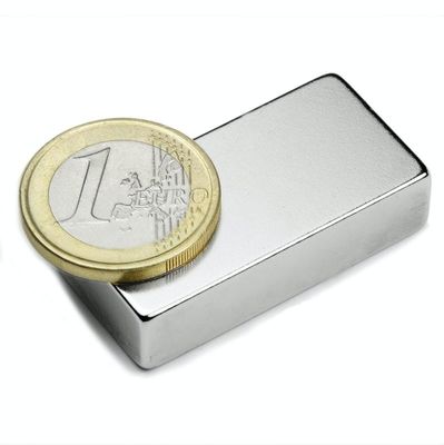 Καλοί μαγνήτες Νεοδύμιο 40*20*10mm n52 Block Epoxy Coated N35-N52 Grade Neodymium Magnet