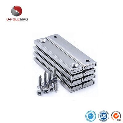 LSCM-60 60x13.5x5mm Ndfeb Neodymium Iron Boron Μόνιμος μαγνήτης με μέγεθος τρύπας M6