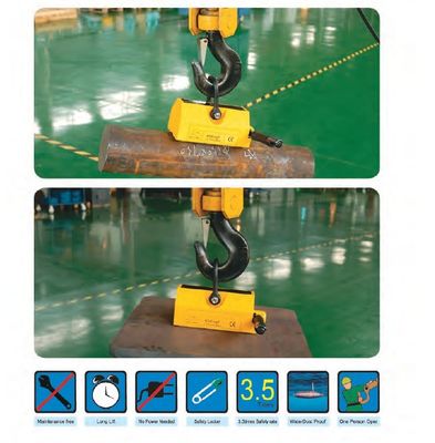 92X67mm Ανυψωτικοί μαγνήτες 100kg 600kg 1000kg 3000kg Εγχειρητικός μόνιμος μαγνητικός ανυψωτής