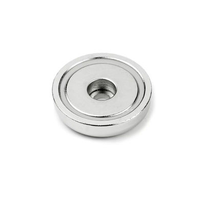 32mm Neodymium γλάστρα μαγνήτης με Countersunk τρύπα 32kg τράβηξη χωρητικότητα 1,26 ίντσες διάμετρος