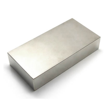 100x50x20 mm Μαγνήτης σπάνιων γαιών με υπηρεσία κοπής άμεσος NdFeB ορθογώνιος μαγνήτης