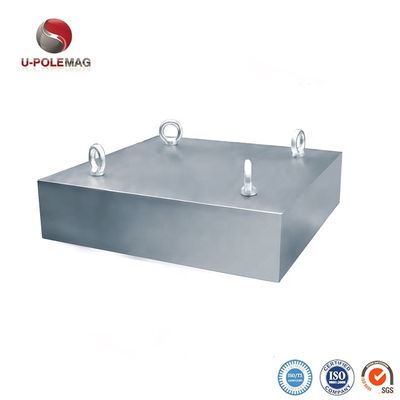 Βιομηχανικός μαγνήτης Μόνιμοι μαγνήτες 304 SS για προσαρμοσμένη ισχυρή μαγνητική πλάκα διαχωρισμού