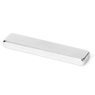 Νικέλιο επικαλυμμένο F50x10x5mm N48 βαρύ φορτίο σπάνιων γαιών Neodymium Bar Magnet για βιομηχανικό