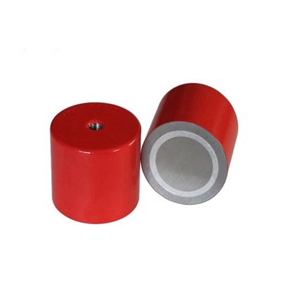 D25.4x21 Alnico Round Base Cup Pot Magnet με τρύπημα AlNiCo Magnet