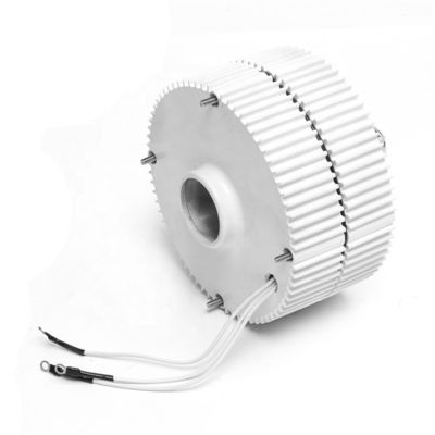 Λευκός γεννήτης αιολικής ενέργειας AFPMG550-4.0KW/200RPM με σύστημα διαχείρισης ISO9001 2000