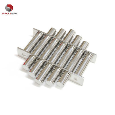 Προσαρμοσμένο μέγεθος 8000 Gauss 12000g Neodymium Magnetic Grate με επεξεργασία τρύπησης