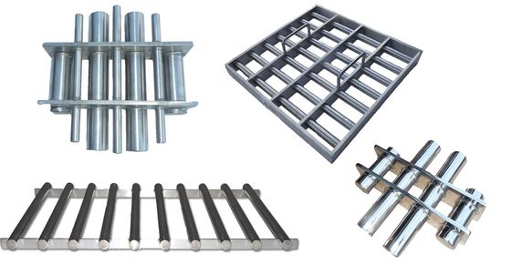 Προσαρμοσμένο μέγεθος 8000 Gauss 12000g Neodymium Magnetic Grate με επεξεργασία τρύπησης