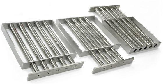 Προσαρμοσμένο μέγεθος 8000 Gauss 12000g Neodymium Magnetic Grate με επεξεργασία τρύπησης