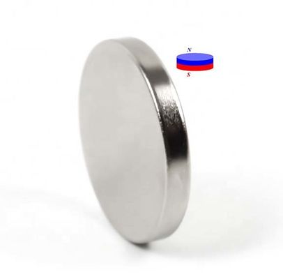 5000 Gauss Neodymium Disc Magnet Μέγιστη θερμοκρασία λειτουργίας 80 Centigrade Ανεπάρκεια ± 1%