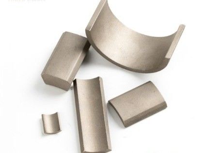 Κύρια υλικά NdFeB Super Strong Magnet Neodymium Arc Segment Magnets για κινητήρα BLDC