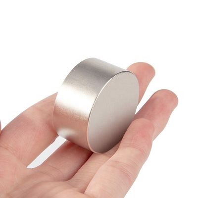 ISO9001 2000 Πιστοποιημένος N52 Νεοδύμιο D40x20mm Μαγνητικός Δίσκος για Εφαρμογές Βαρύτητας