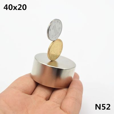 Υπερ-ισχυρός μαγνήτης μοτοσικλέτας 40x20mm Μαγνήτης δίσκου νεοδύμιου με ανοχή ±1mm