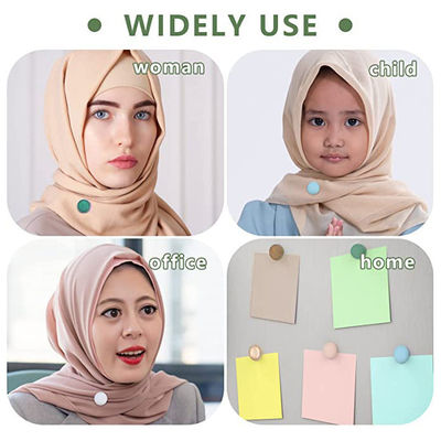 50 τεμάχια Α4 χωρίς μαγνήτες Hijab ισχυρότερα μαγνητικά καρφίτσες για γυναικεία ρούχα