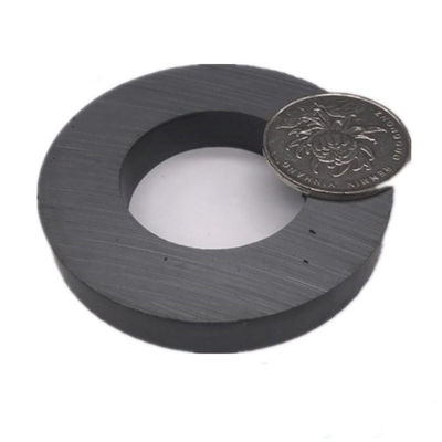 ±0,05 mm Ανεπάρκεια D200x110x20 mm C8 μαγνήτης δακτυλίου φεριτίου για υπηρεσία επεξεργασίας ομιλητών