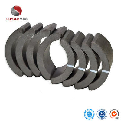 ±0.01mm Ανεκτικότητα πλήρους βαθμίδας Ferrite Arc Ceramic Curve Magnet για κινητήρα