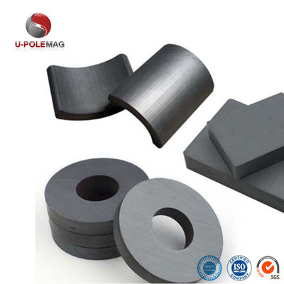 ±0.01mm Ανεκτικότητα πλήρους βαθμίδας Ferrite Arc Ceramic Curve Magnet για κινητήρα