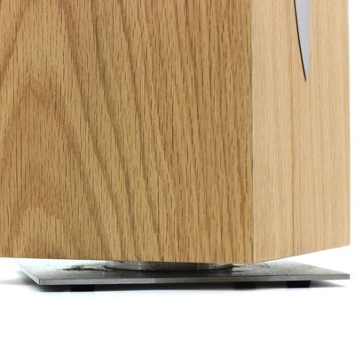 Βιώσιμο 300x150x150mm 4 πλευρές μαγνητικό μαχαίρι μπλοκ 360 περιστρεφόμενο ξύλινο κάλυμμα μαχαίρι