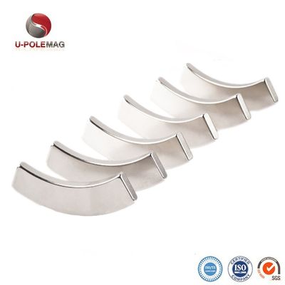 Μαγνήτες τόξου νεοδύμιου για κινητήρα rotor bldc Max εργασιακή θερμοκρασία 80 Centigrade