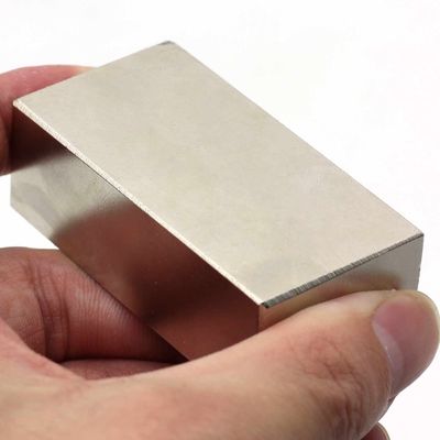 F60x30x20mm Υπεράσπιστος συμπιεσμένος N52 Neodymium Magnet Block για μαγνητική αιωρίαση