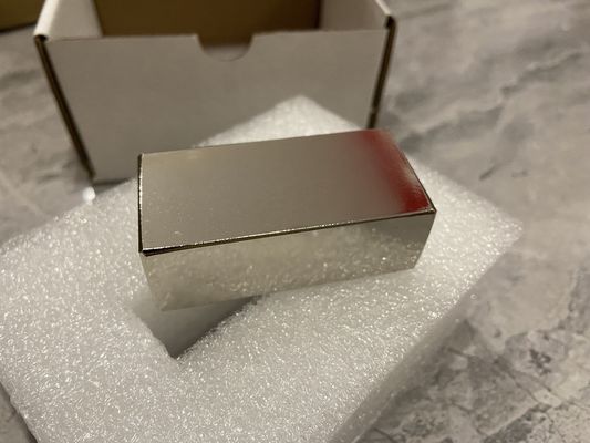 F60x30x20mm Υπεράσπιστος συμπιεσμένος N52 Neodymium Magnet Block για μαγνητική αιωρίαση