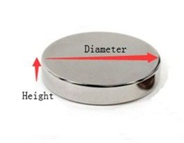 38.1x6.35mm Υπερ-ισχυρός μαγνήτης N52 με ακριβή ανοχή /-0.05mm και νικελική επίστρωση