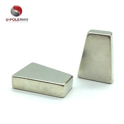 34.66g βαθμός NdFeB υψηλή θερμοκρασία 150 Centigrade 48SH NdFeB μαγνήτες με σχήμα τραπεζιού