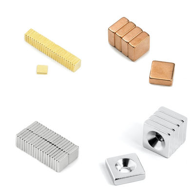 50x20x10mm N52 NdFeB Block Super Powerful Neodymium Magnet για βιομηχανικές εφαρμογές