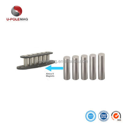 Alnico 2 3 5 Βιομηχανικός μαγνήτης μόνιμος /- 0,1 ± 1 mm U-POLEMAG ISO9001 2000 ISO9001 100pcs