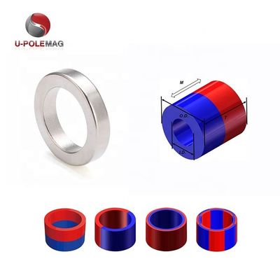 Μακροχρόνια επικάλυψη υψηλού επιπέδου Custom Neodymium Ring Magnet για κινητήρα τροχού Hub