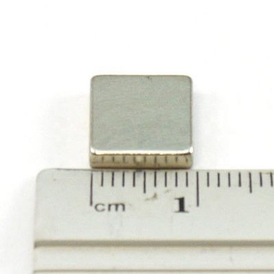 Μόνιμος μαγνήτης νεωδίμου 10 mm για ισχυρούς ορθογώνιους NdFeB μαγνήτες σπάνιων γαιών
