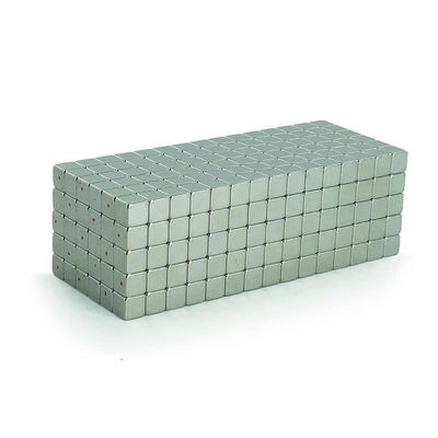 ±1% Ανεπάρκεια N35 N52 5mm Cube Neodymium Magnet 1,14KG Τράβηξε με το σύστημα ISO9001 2000