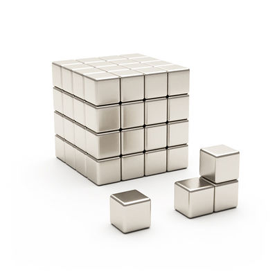 ±1% Ανεπάρκεια N35 N52 5mm Cube Neodymium Magnet 1,14KG Τράβηξε με το σύστημα ISO9001 2000