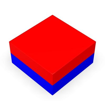 30x20x10mm ισχυρός τετραγωνικός μαγνήτης νεοδύμιου προσαρμοσμένος ισχυρός βιομηχανικός μαγνήτης N52