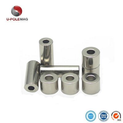 Βιομηχανικός μαγνήτης Προσαρμοσμένος N52 Neodymium Magnet Hollow Cylinder για εφαρμογές