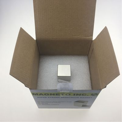 ISO14001 2004 NdFeB Grade Custom N52 Cube Magnet Σπάνιες γης Μόνιμος μαγνήτης νεοδύμιου